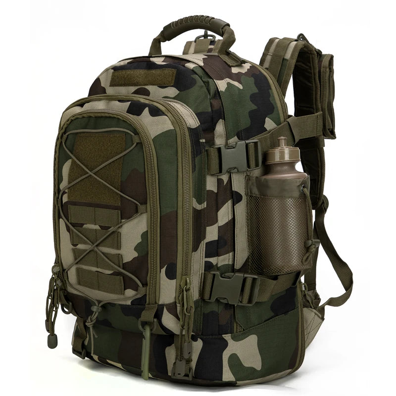 LQARMY Military Tactical Nylon Backpack For Outdoor Hiking And Camping