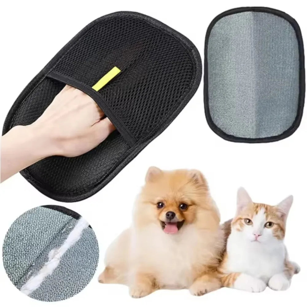 Pet Grooming Deshedding Gloves for Dogs Cats and Rabbits