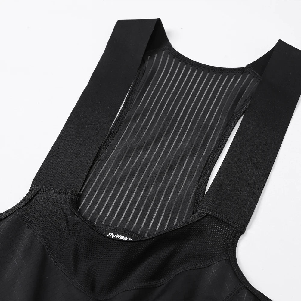 YKYWBIKE Padded Cycling Bib Shorts For Summer Road Riding