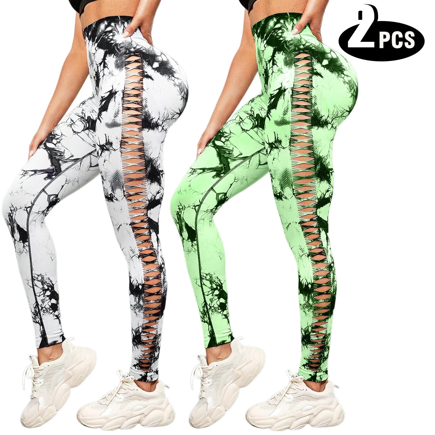 Women Seamless High Waisted Butt Lifting Yoga Leggings