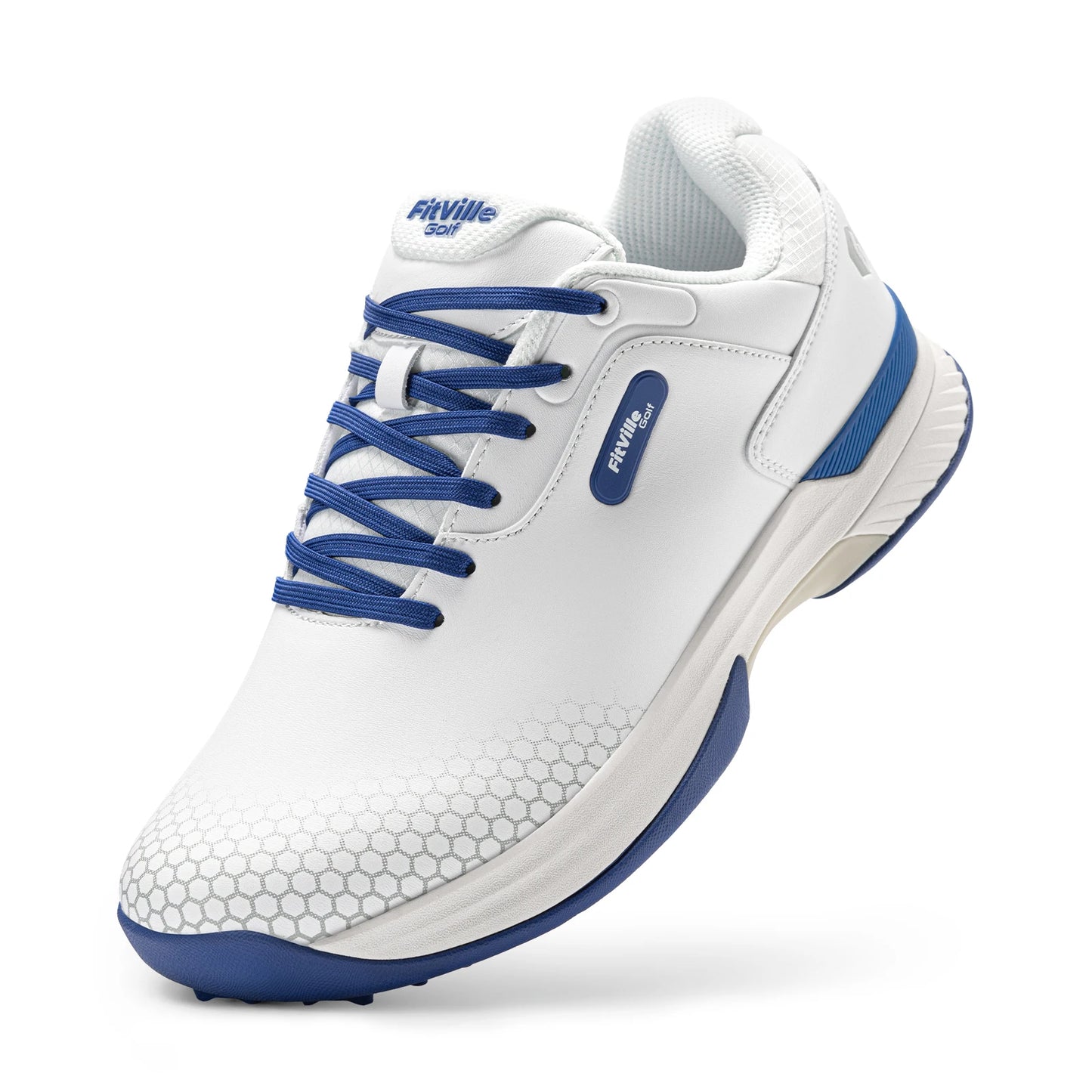 Fitville Men's Wide Golf Shoes Eva Cushioning For Swollen Feet