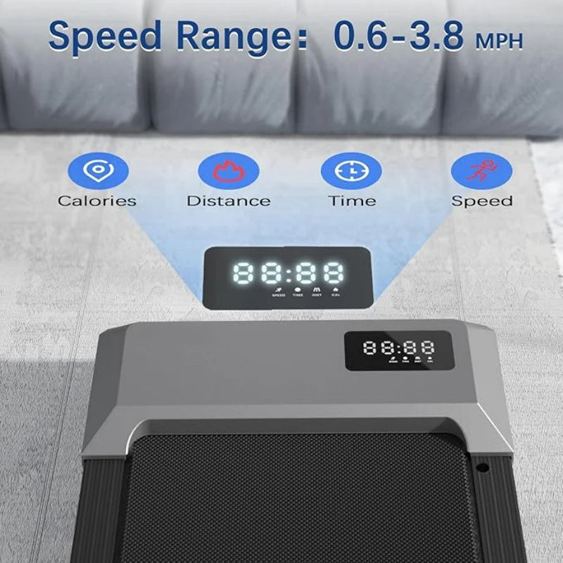 Superun 2.5Hp Home Treadmill With LCD Display And App Monitoring