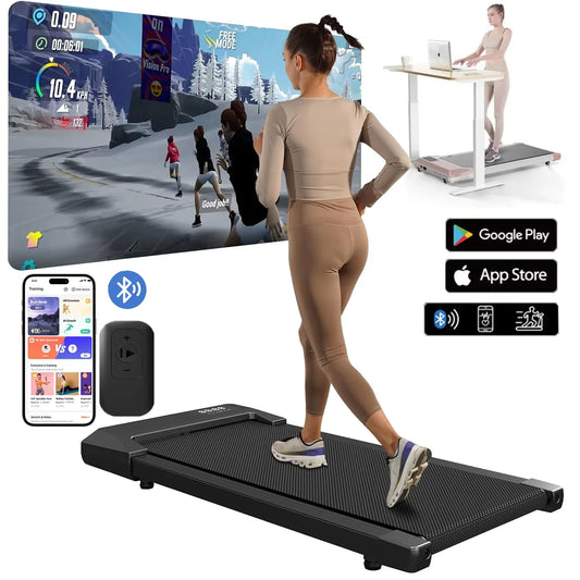 Superun 2.5Hp Home Treadmill With LCD Display And App Monitoring