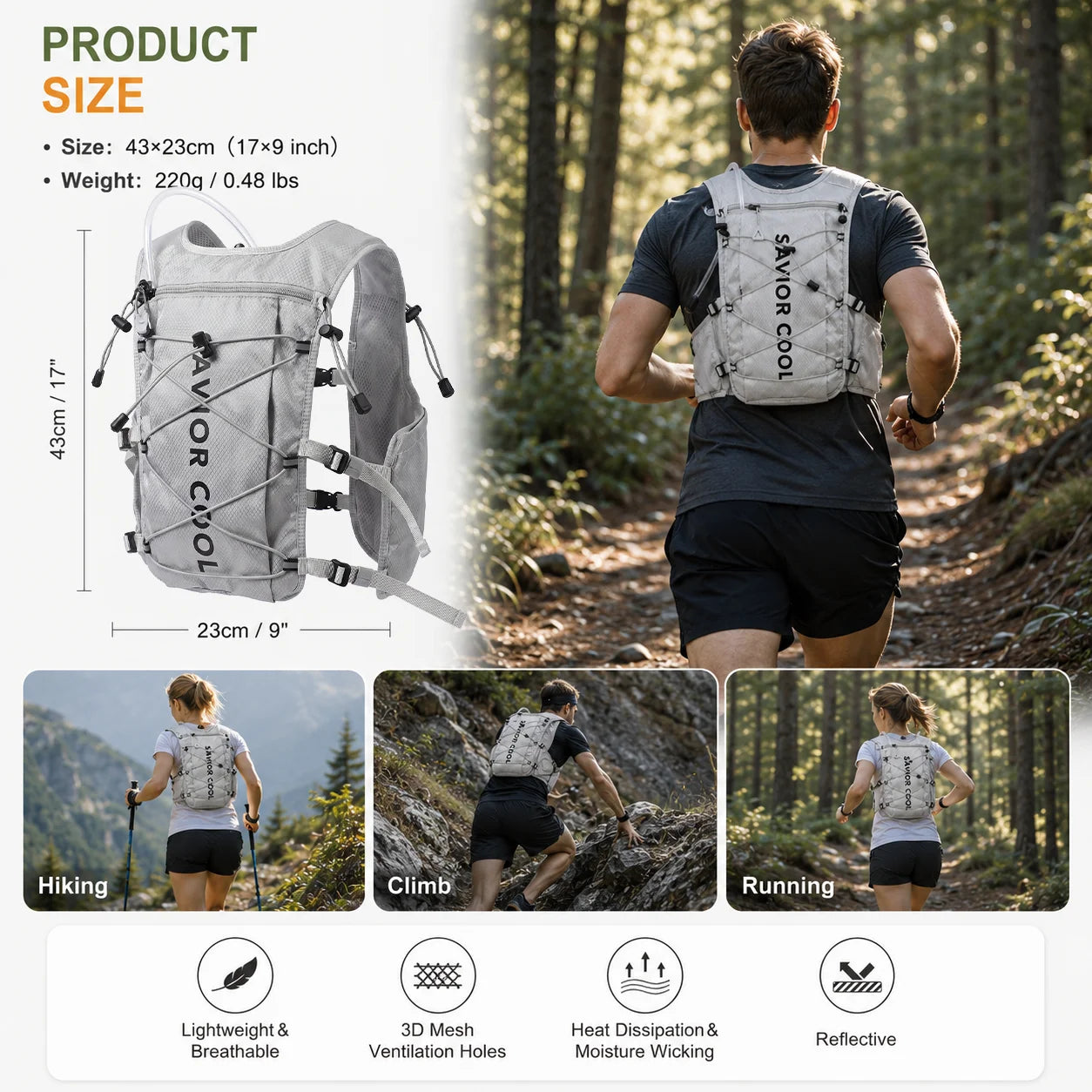 Advanced Tactical Cooling Vest With Constant Temperature Control Technology