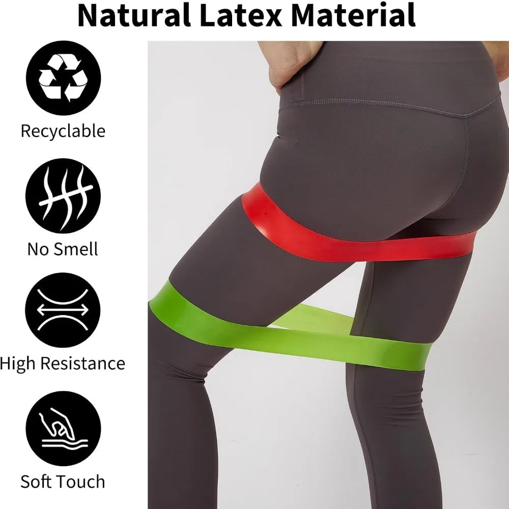 TPE Resistance Bands Set for Strength Training and Stretching