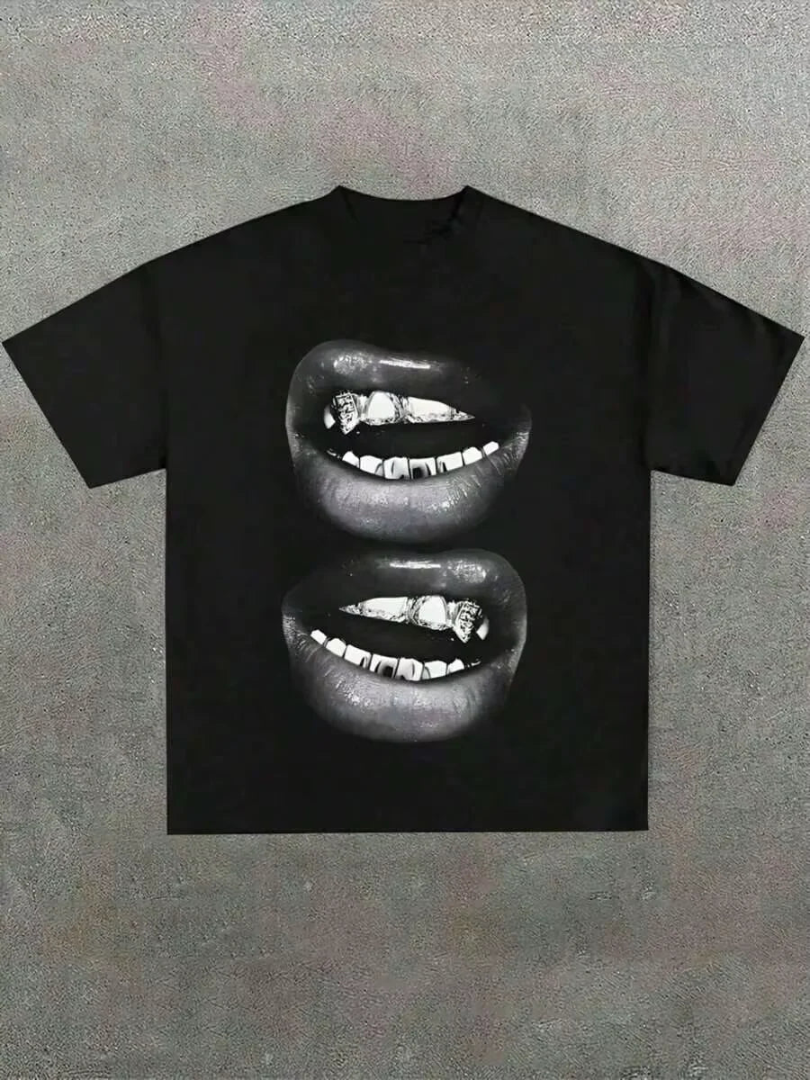 Casual Soft Pure Cotton 220gsm Funny Graphic Tee