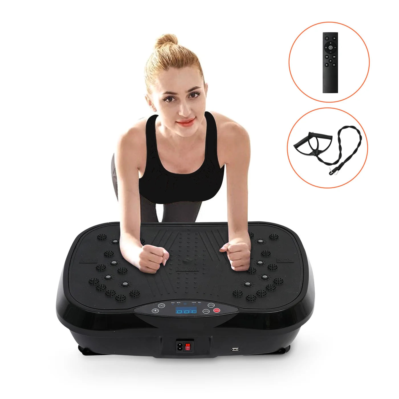Full Body Vibration Plate Exercise Machine For Home Training