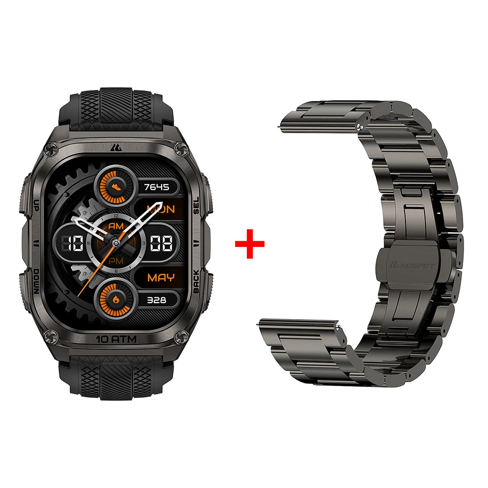 Kospet Tank M4 Smart Watch Gps Navigation Health Monitor