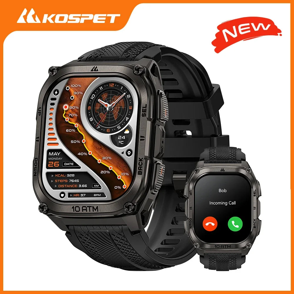 Kospet Tank M4 Smart Watch Gps Navigation Health Monitor