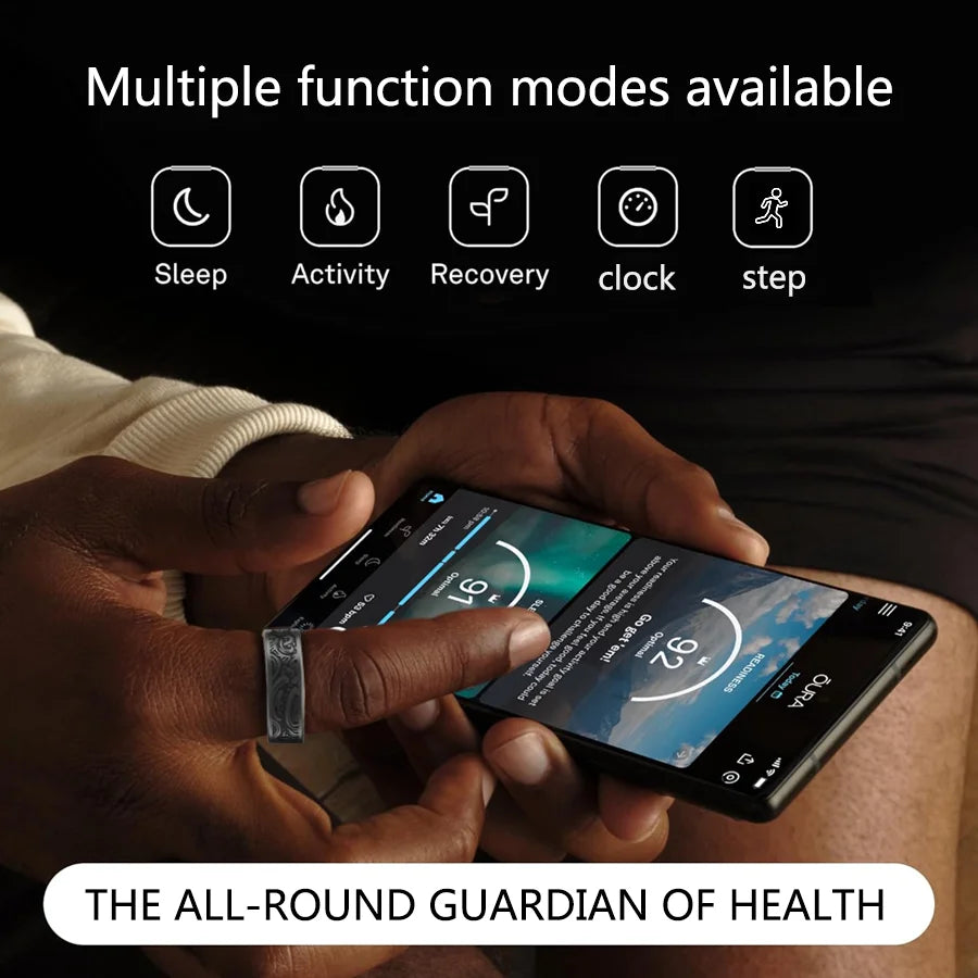 Digital Smart Ring With Sleep Tracking And Waterproof Activity Monitoring