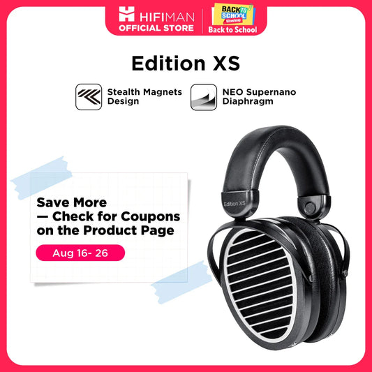 HIFIMAN Edition XS Open-Back Planar Magnetic Hi-Fi Headphones