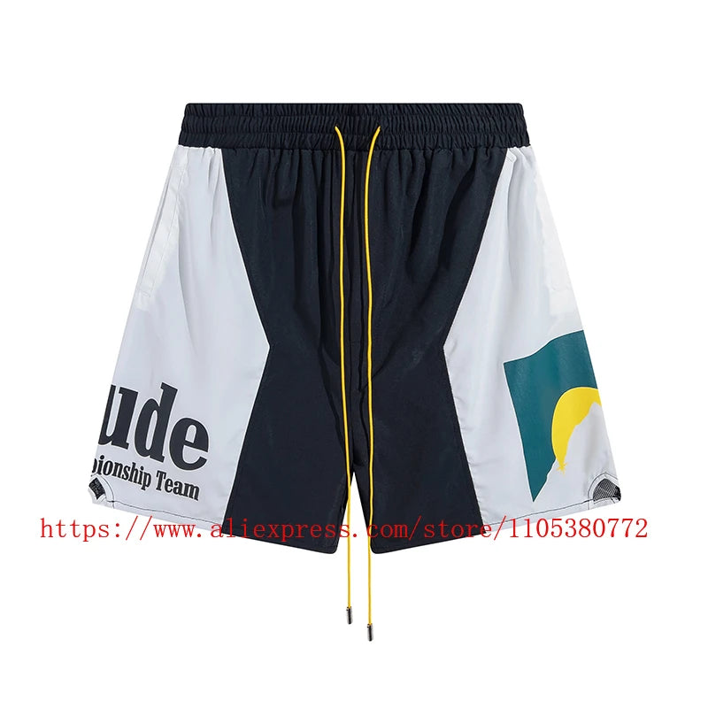 Men's Casual Elastic Waist Zip Pocket Summer Shorts