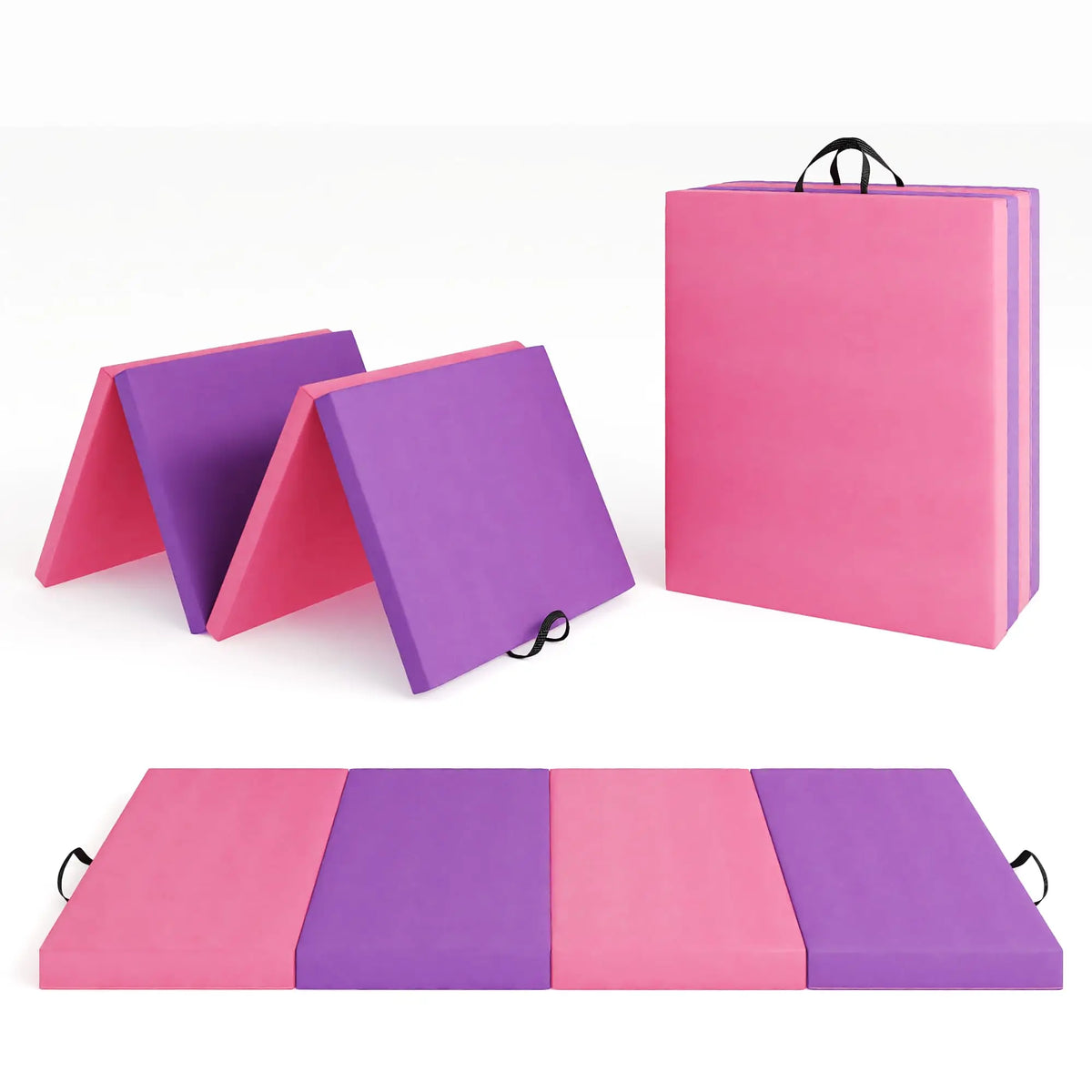 HiMISS Foldable Gymnastics Mat For Home Exercise And Fitness