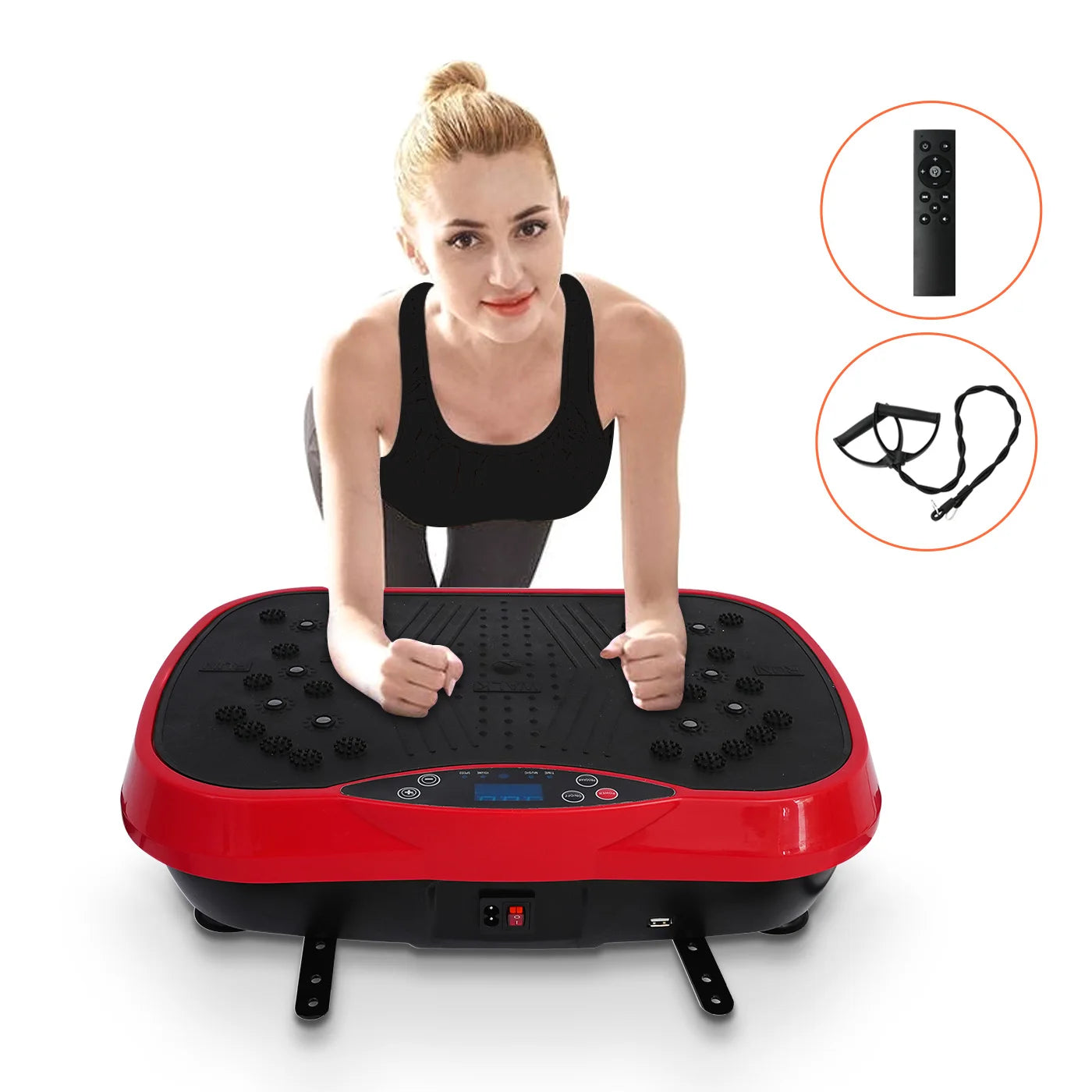 Full Body Vibration Plate Exercise Machine For Home Training