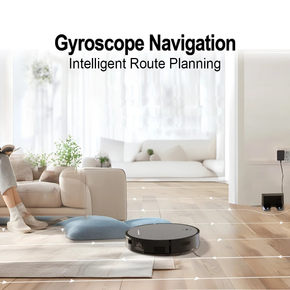 Boaimore Smart Robot Vacuum Cleaner With Mop And Mapping