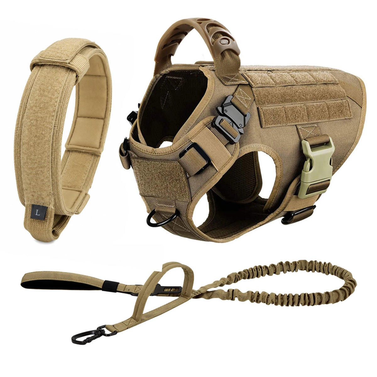 PETRAVEL Dog Harness Leash Set for Training and Walking