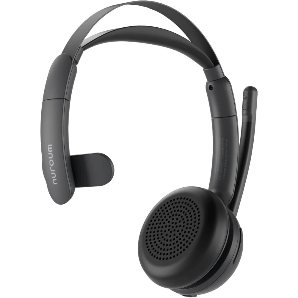 Nuroum Bluetooth Wireless Headset With Noise Cancelling Microphone