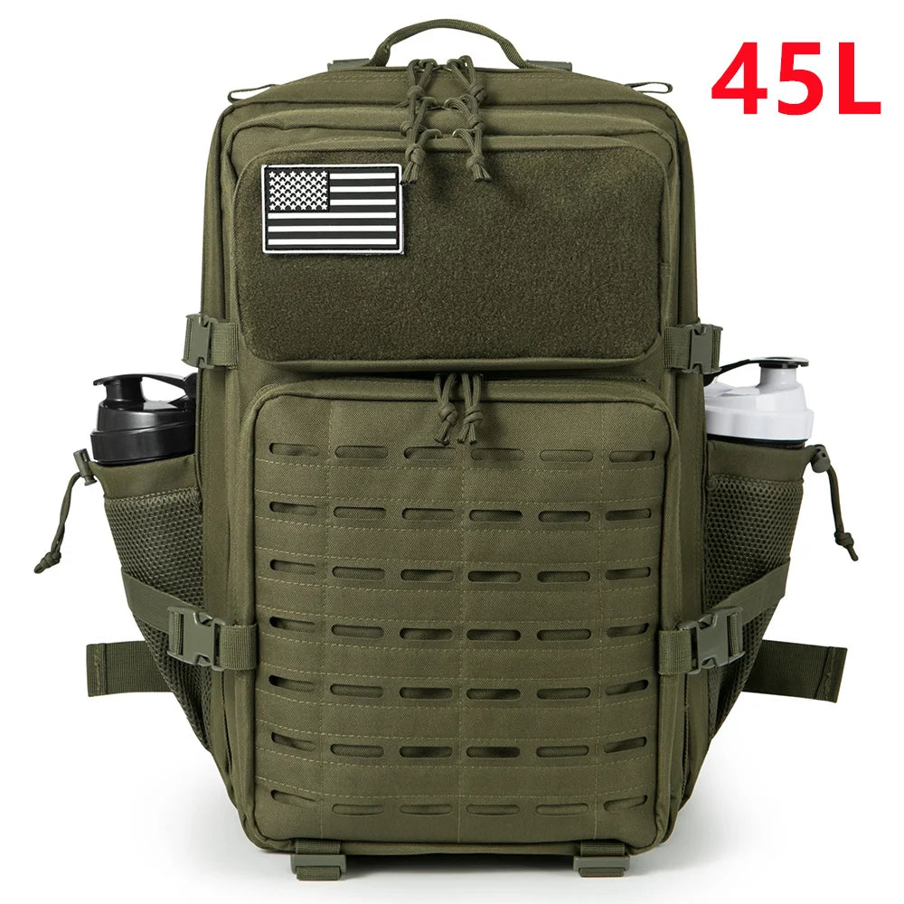 ReFire Gear Tactical Gym Backpack With MOLLE Webbing For Hiking