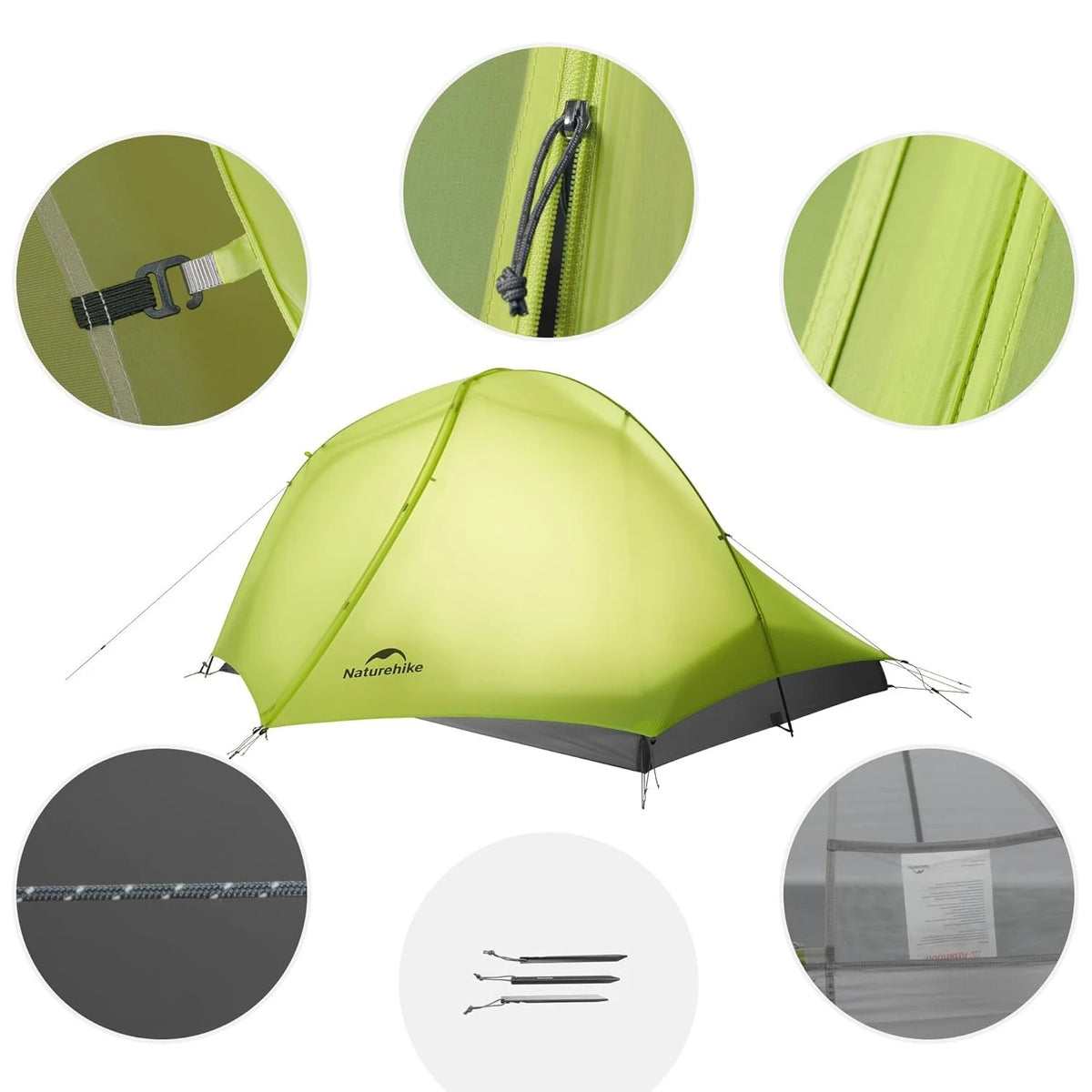 Naturehike Star Trail EXT Ultralight Backpacking Hiking Tent