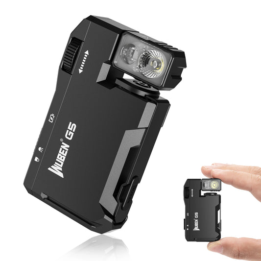 WUBEN G5 Magnetic USB Rechargeable EDC Keychain Flashlight