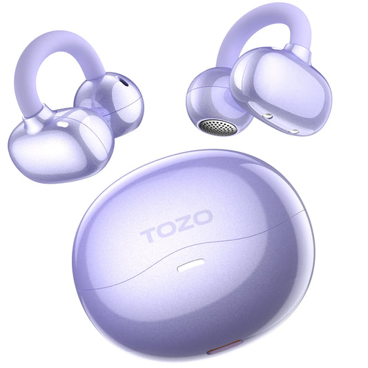 TOZO OpenOrb Open Ear Clip Headphones For Outdoor Listening