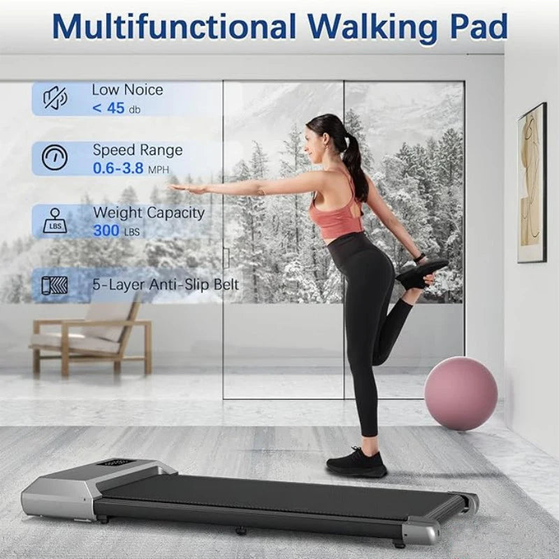 Superun 2.5Hp Home Treadmill With LCD Display And App Monitoring