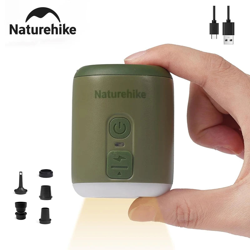 Naturehike Portable Electric Air Pump For Inflatable Camping Mats