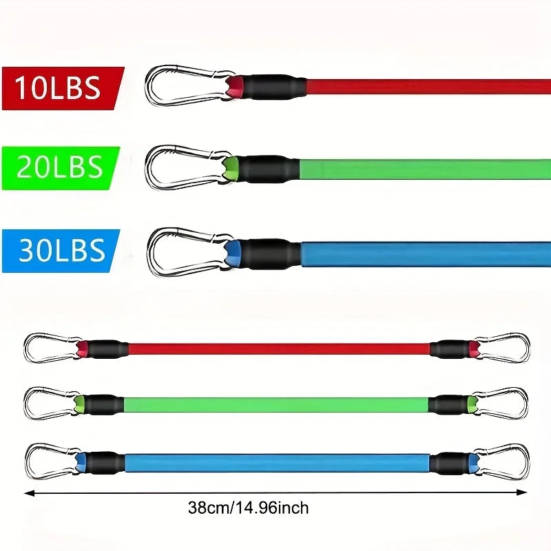 Home Gym Resistance Bands Leg Hip Toning Exercise Set