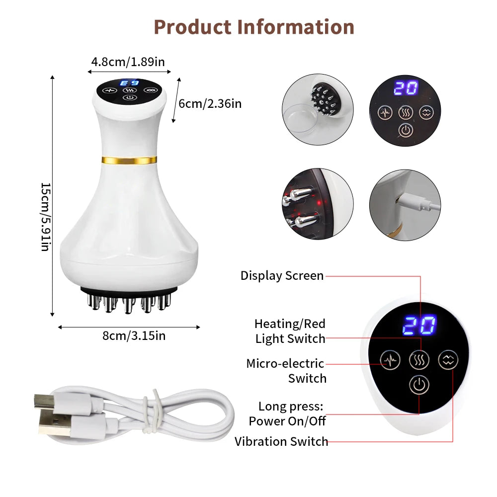 Jitesy Cordless Lymphatic Drainage Massager For Cellulite Relief
