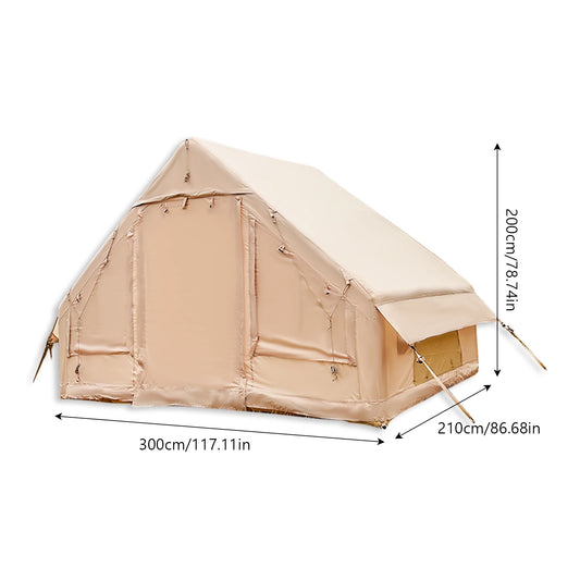 Pakicetus Inflatable Camping Tent With Quick Setup Waterproof Design