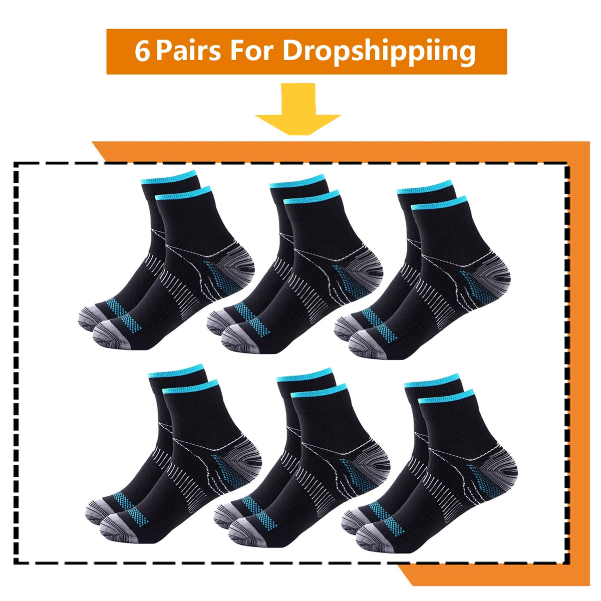 BROTHOCK Women's Athletic Compression Stockings for Nursing and Sports