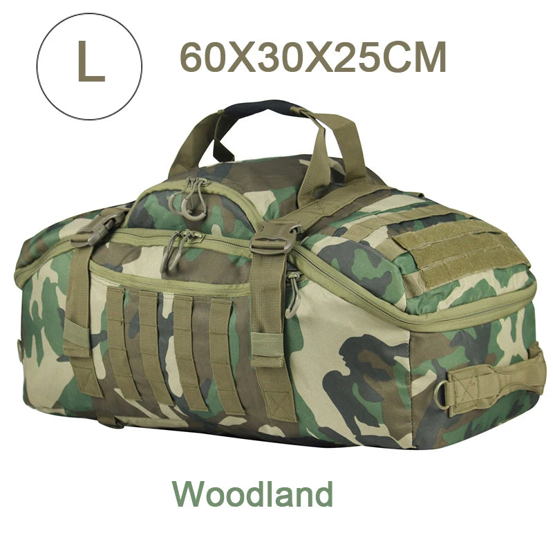 LQARMY Tactical Molle Backpack For Hiking Camping And Travel