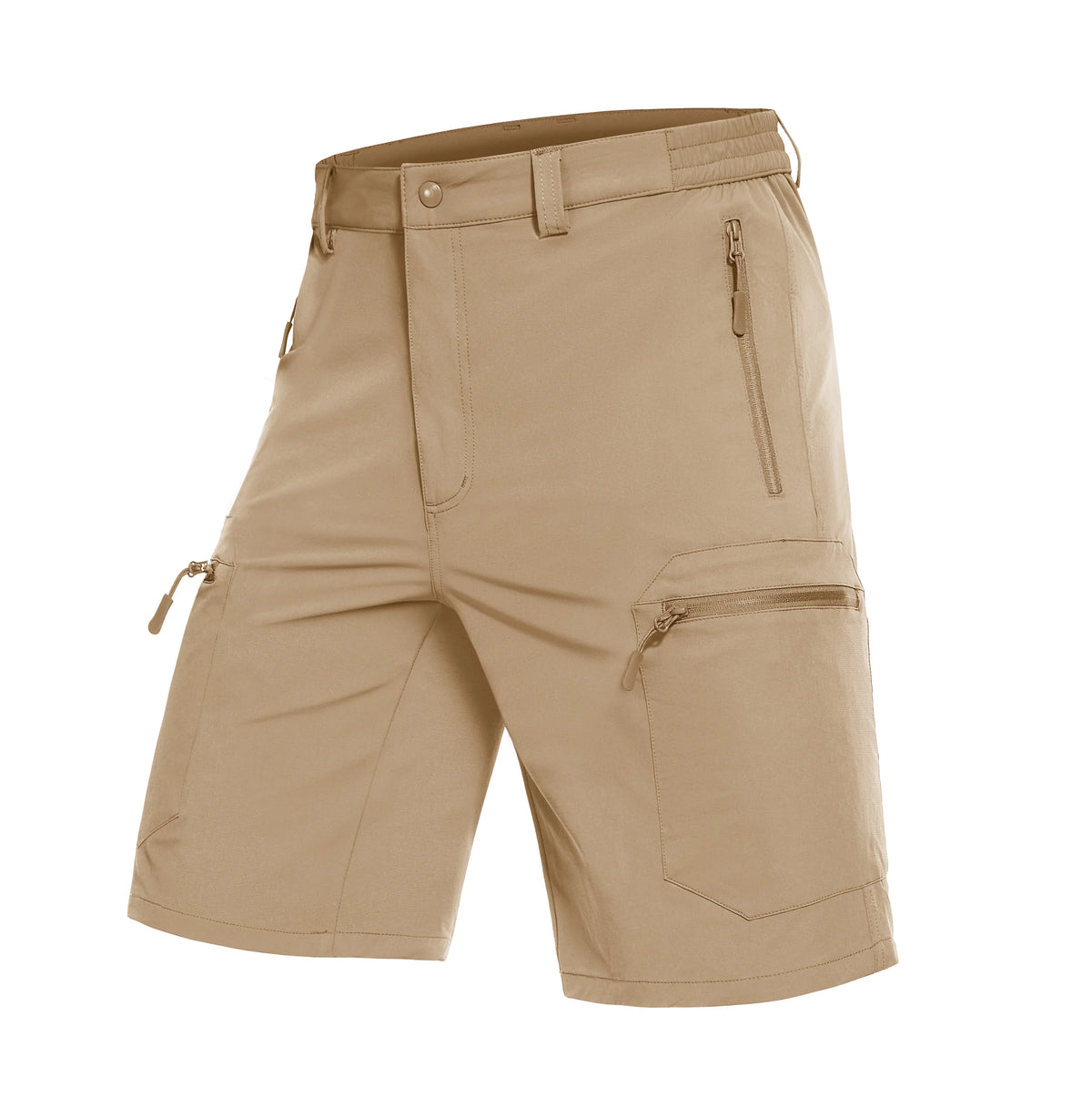Men's Quick Dry Cargo Hiking Shorts With Water Resistant Pockets
