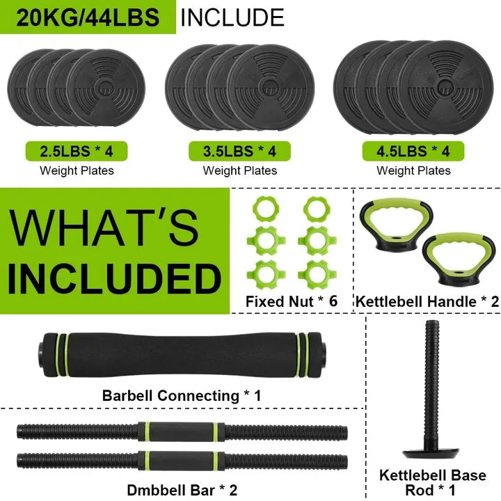 Twister.Ck Adjustable Dumbbell Connector Set For Home Gym Fitness