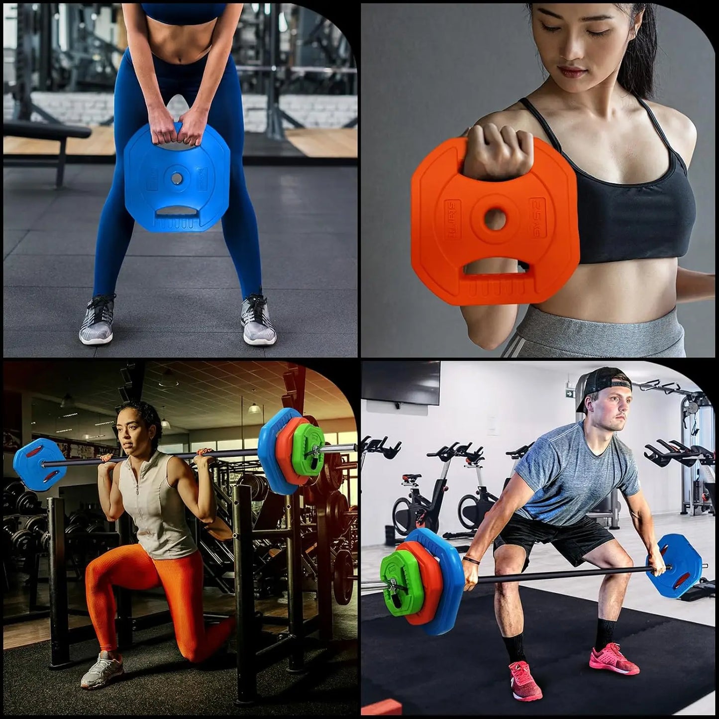 Twister CK Adjustable Barbell Weight Set For Strength Training