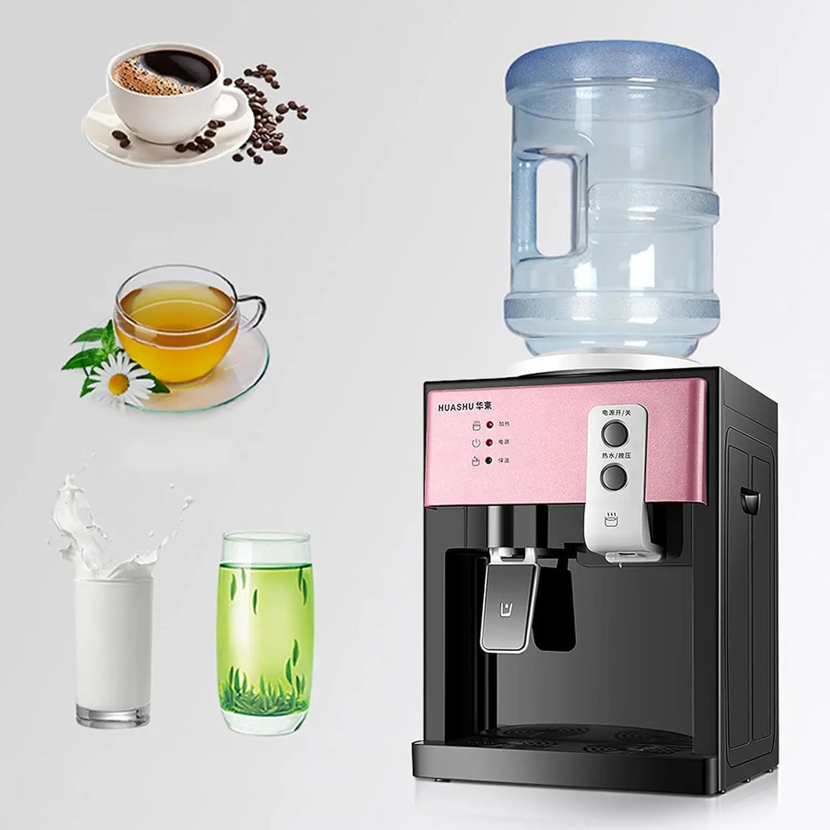 Top Loading Hot And Cold Water Dispenser With Drip Tray