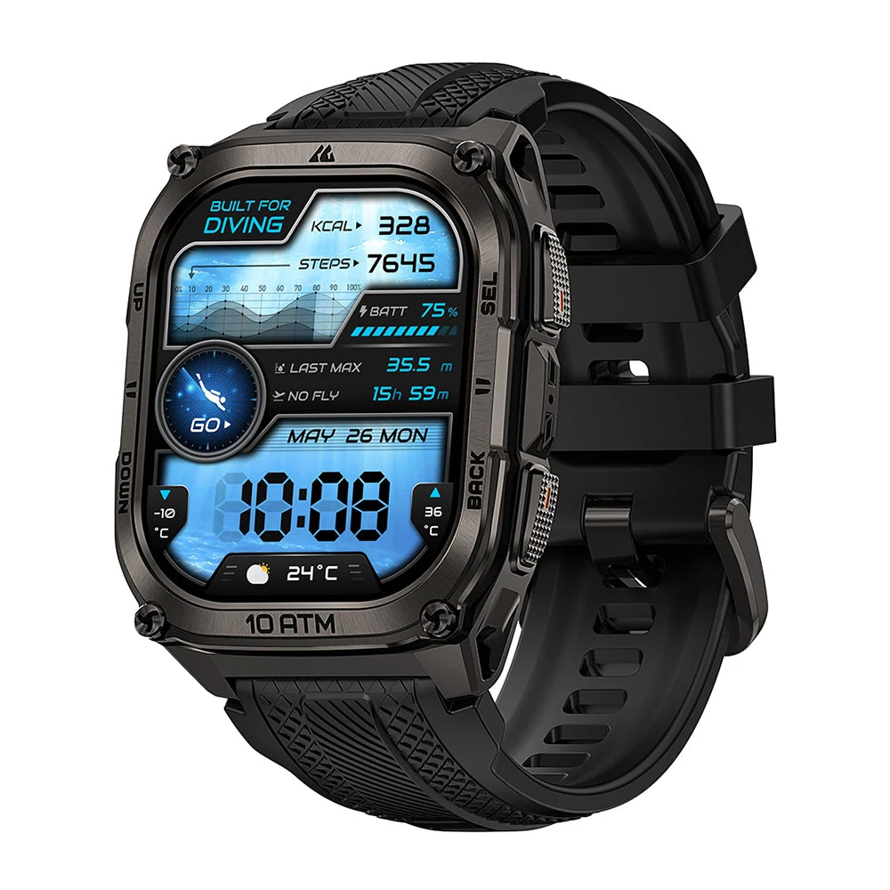 Kospet Tank M4 Smart Watch Gps Navigation Health Monitor