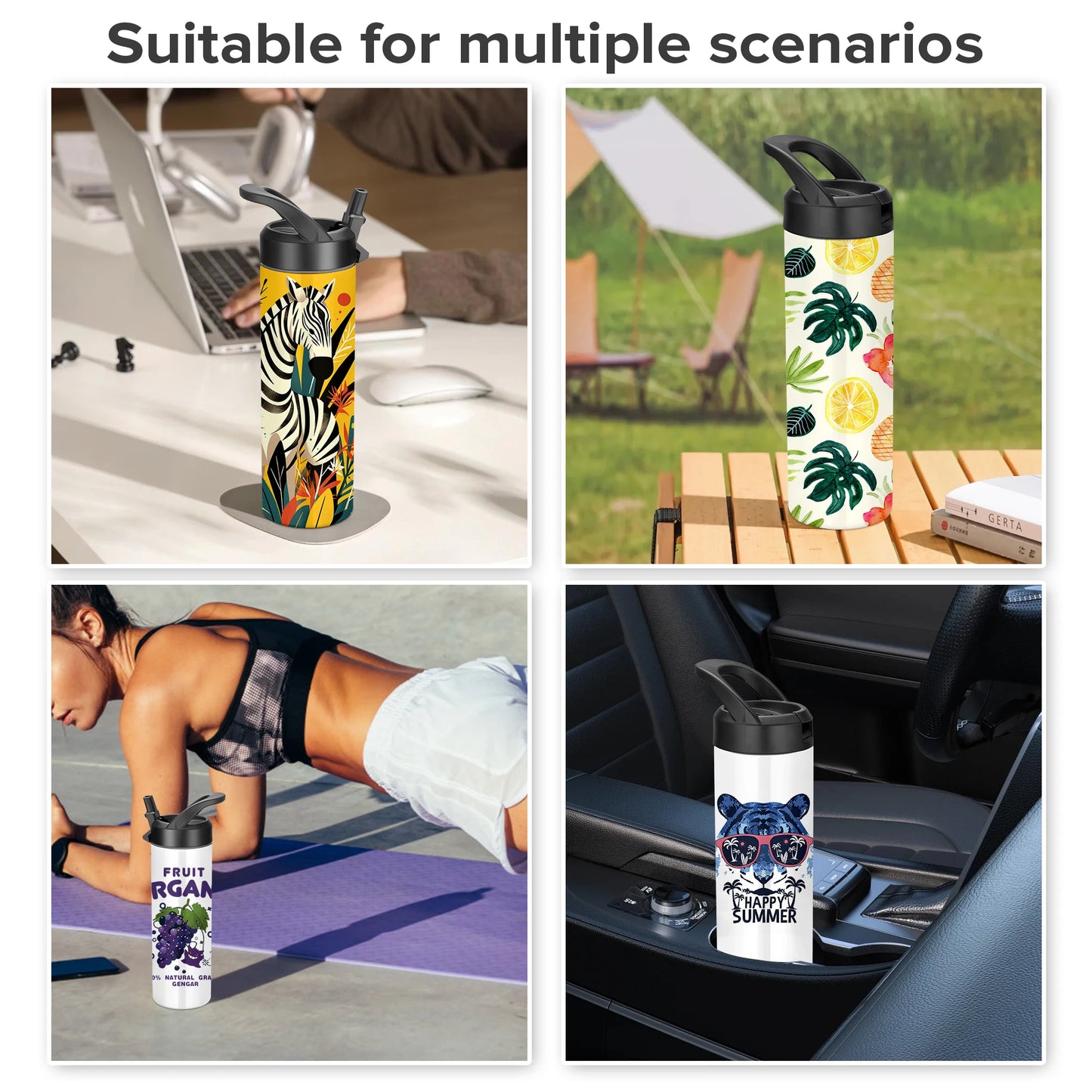 Fastsub Sublimation Vacuum Insulated Stainless Steel Tumblers