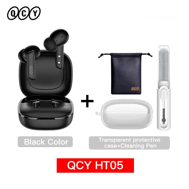 QCY HT05 ANC Wireless Earbuds With Active Noise Cancellation