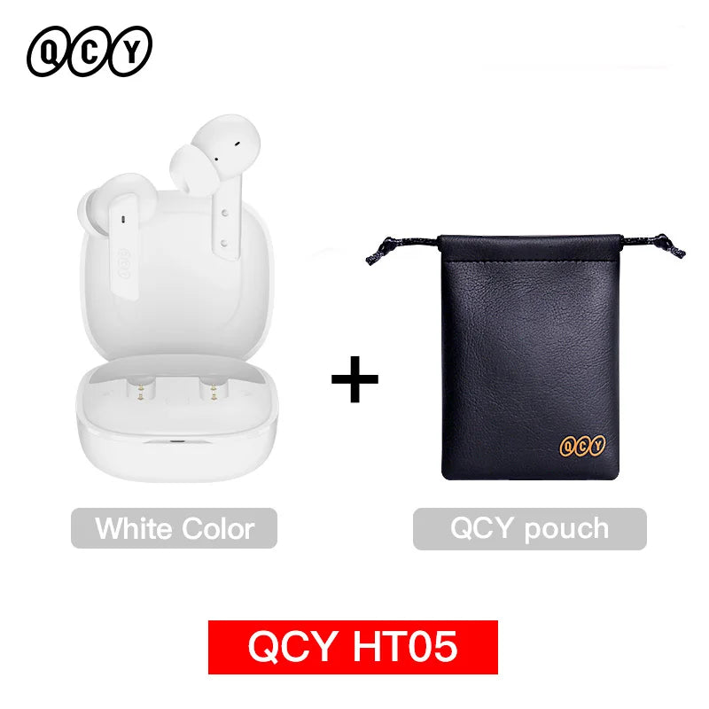 QCY HT05 ANC Wireless Earbuds With Active Noise Cancellation