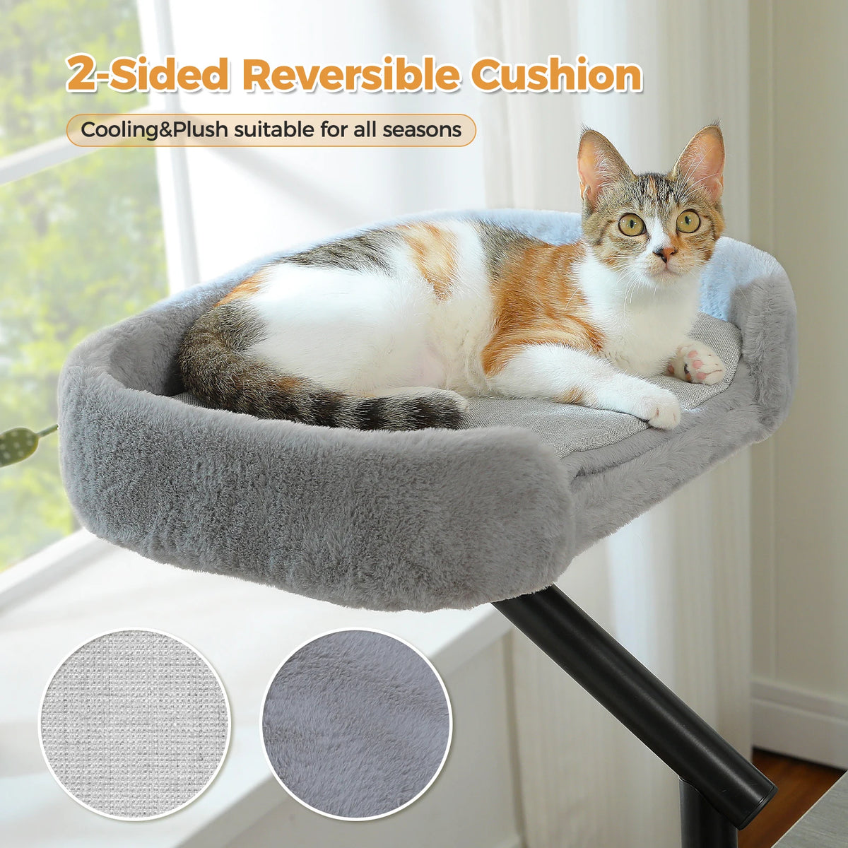 Pawz Road Adjustable Rotatable Cat Desk Bed And Hammock