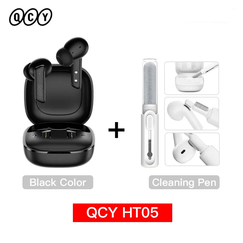 QCY HT05 ANC Wireless Earbuds With Active Noise Cancellation