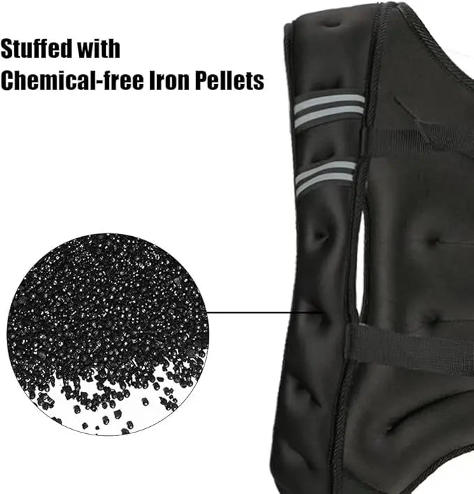 Adjustable Weighted Vest For Strength And Cardio Workout