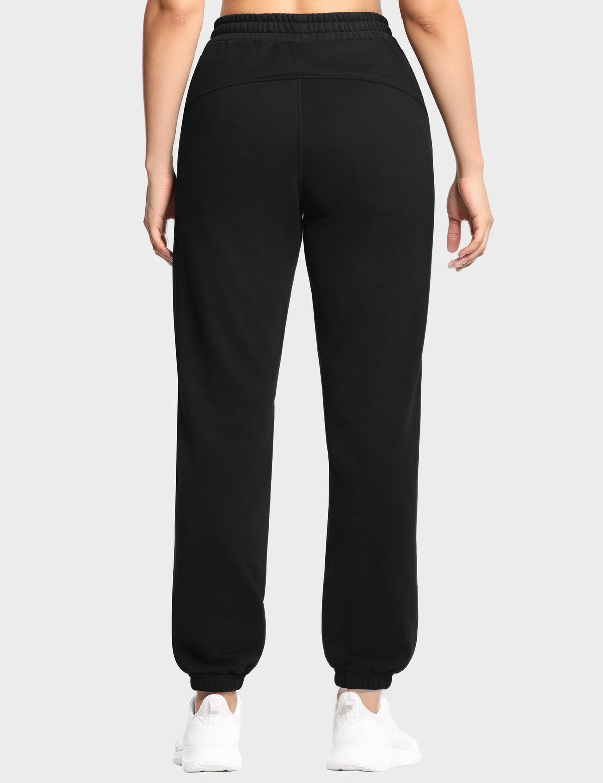 The Gym People Womens Fleece Workout Sweatpants With Pockets
