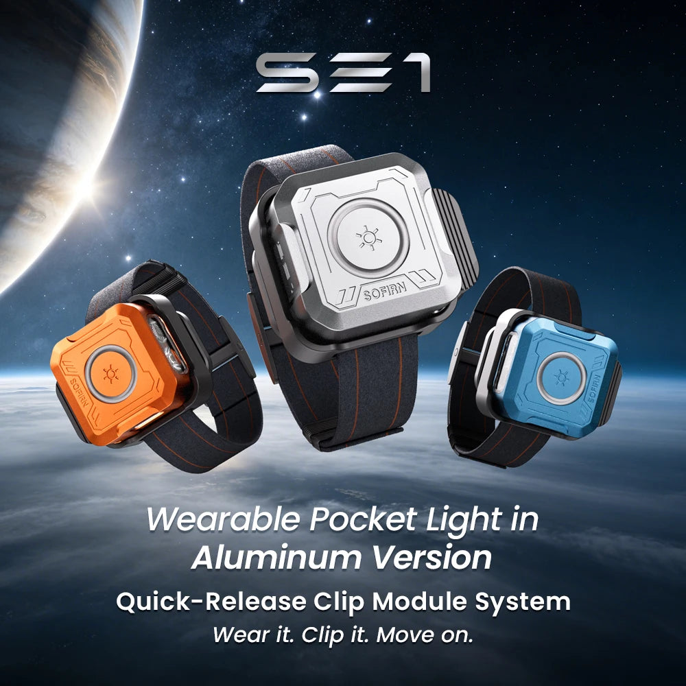 Sofirn Se1 Rechargeable Edc Pocket Flashlight With Uv Lighting