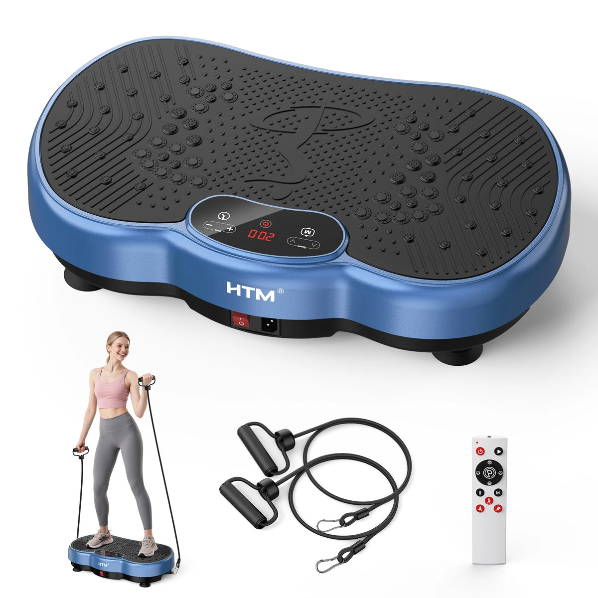 HTM Whole Body Vibration Fitness Massage Exercise Machine