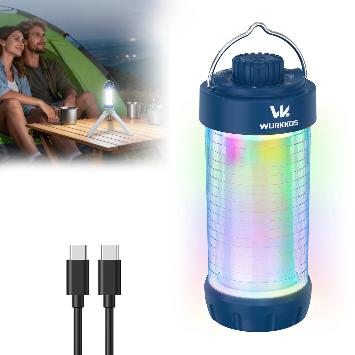 Wurkkos CL01 Rechargeable LED Flashlight With Integrated Power Bank