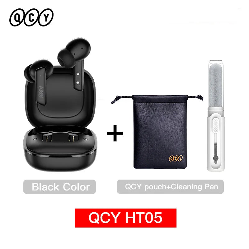 QCY HT05 ANC Wireless Earbuds With Active Noise Cancellation