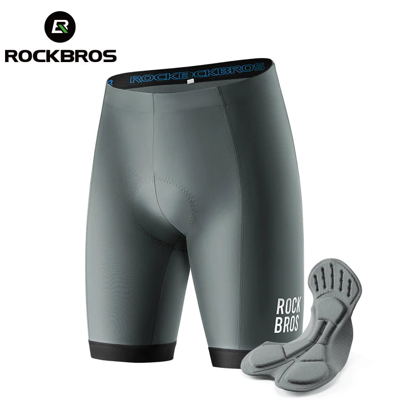 ROCKBROS Men's 3D Gel Padded Cycling Underwear Shorts